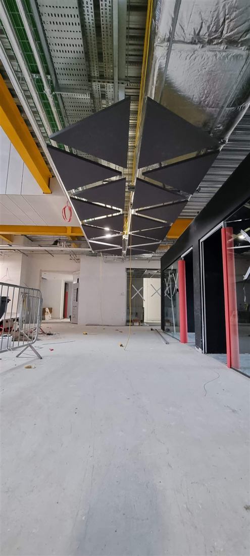 Photo from a completed DDA Building Ltd drylining job